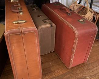 Vintage suitcases….