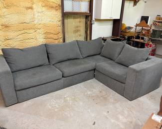 3 piece gray sectional $600.00
Originally $2,600.00