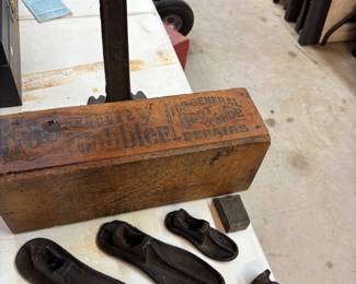 Cobbler shoe repair kit with box $150.00