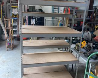 Metal adjustable shelves
48”w 18.5”d 84”t. (1)
$125.00 each