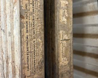(2) Aluminum Scaffolding boards
81” L 19” d 2.25” thick $125.00 each