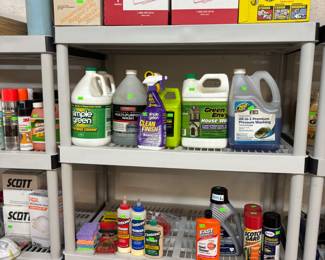 Cleaning supplies