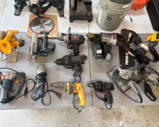 Assorted hand tools