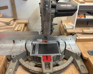 Porter Cable Model 3802L 12”Compound Laser Miter Saw. $450.00