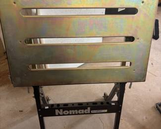 Nomad welders adjustable work table
30”w 20”d 35.5”t. $115.00