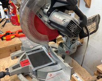 Porter Cable Model 3802L 12”Compound Laser Miter Saw. $450.00