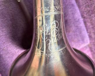 American Symphony silver Trumpet made in Springfield, Mo.