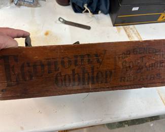 Cobbler shoe repair kit with box $150.00