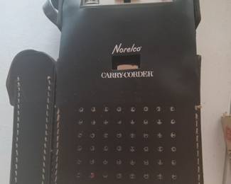 Norelco tape recorder with microphone vintage