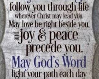 May you be blessed in your life and appreciate the little things.