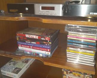 DVDs, CDS