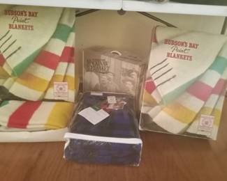 Wool Hudson Bay blankets