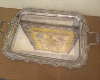 Silver tray