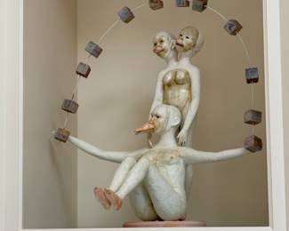 Lisa Clague mixed media sculpture
