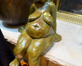 Bronze woman, #6/12, signed