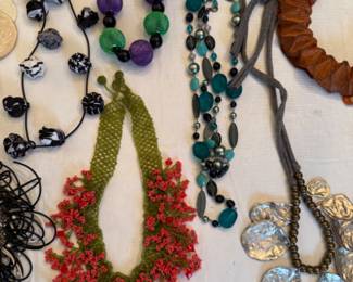 Artist designed necklaces