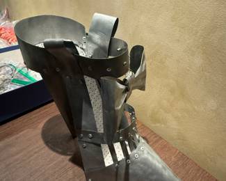 S. Robert signed art shoe