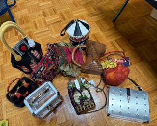 Artsy purses / evening bags - Mary Frances & more!