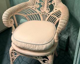 Painted wicker
