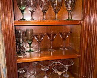 And more stemware
