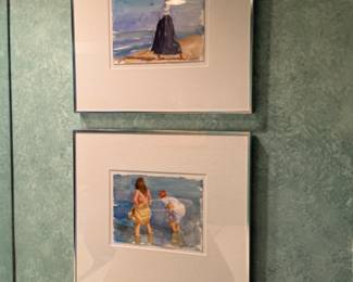 Richard Segalman watercolors