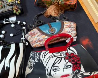 Artsy purses / evening bags - Mary Frances & more!