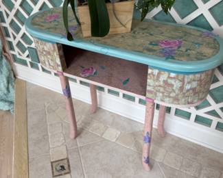 Tommy Simpson art console table