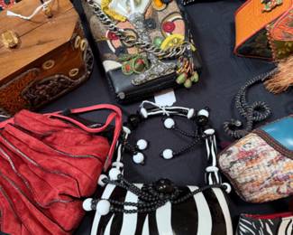 Artsy purses / evening bags - Mary Frances & more!
