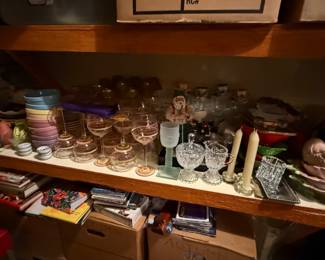 Glassware....