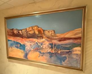 Harold (Hal) Larsen oil painting
