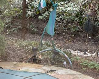 C. Evan Lewis garden art sculpture