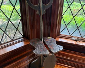 Albert Leon Wilson "Ballerina" steel art sculptural chair