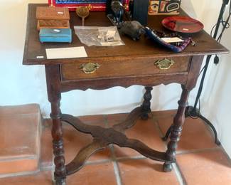 Jacobean dropleaf table