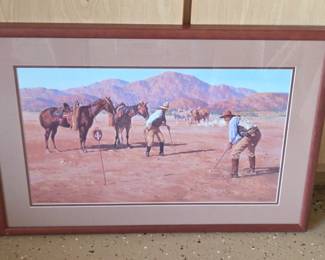 Cowboy Golf By Russell Houston
