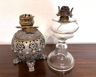 AntiqueVintage Oil Lamps