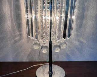 Glass Chandelier Lamp