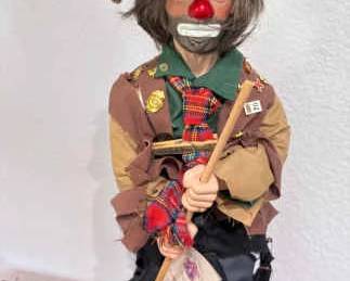 Emmett Kelly Sweeping Up Clown Ltd Ed