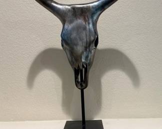 Mexican Faux Cow Head Decor