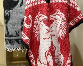 Western Theme Saddle BlanketsPonchos