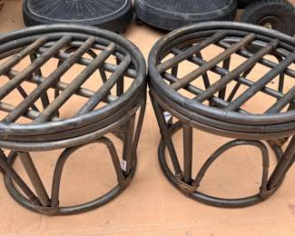 Like New Pier1 Bamboo Footrests