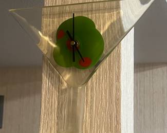 martini clock