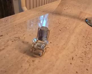 Swarovski memories rocking chair