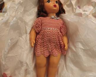 Vintage doll, in excellent condition with clothes