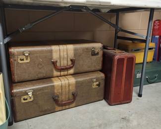 Vintage luggage