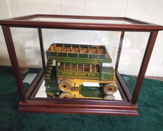 1920S STRAUSS WINDUP INTERSTATE METAL BUS
