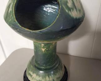RARE VINTAGE MODERN CHINESE GLAZED POTTERY (AS FOUND IN BASEMENT)