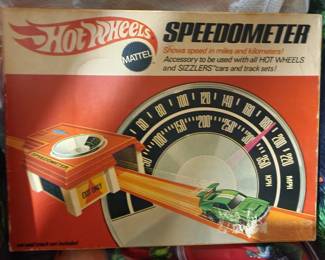 ORIGINAL 1960'S HOTWHEELS SPEEDOMETER IN BOX