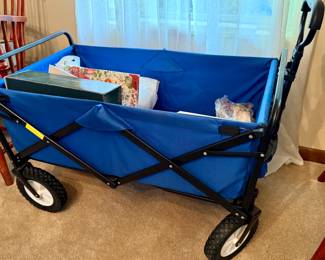 Foldable Blue Wagon