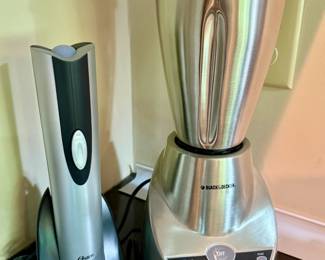 Oster Electric Wine Bottle Opener - Black & Decker 5 Speed Blender