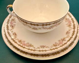 Gold Rim, Pink Floral China - Felda China, Germany